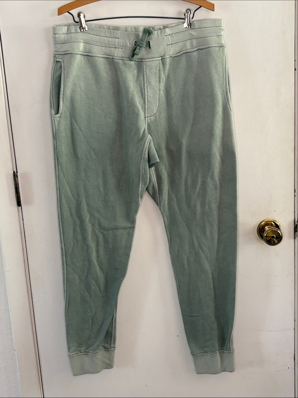 Cotton Citizen light green sweatpants joggers with drawstring Size Medium